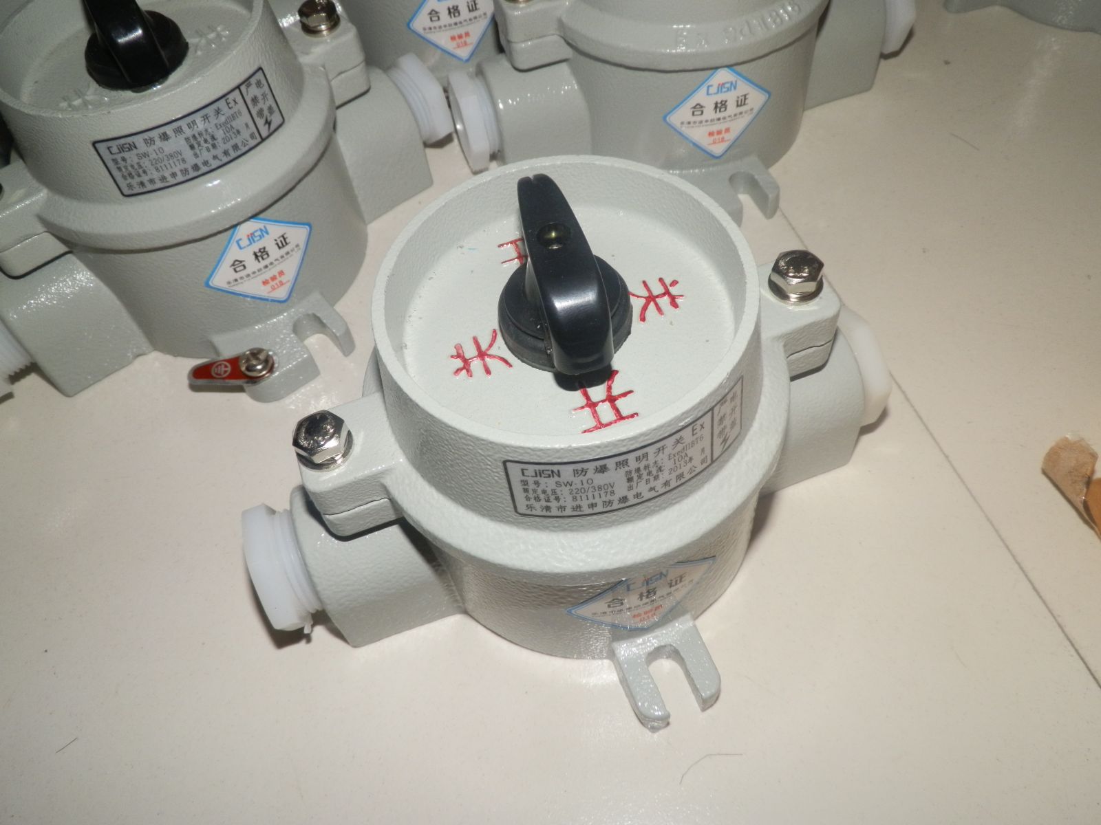 sw-dipa21粉尘防爆照明开关_接线图分享